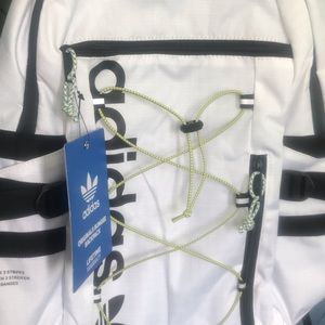 White adidas backpack
